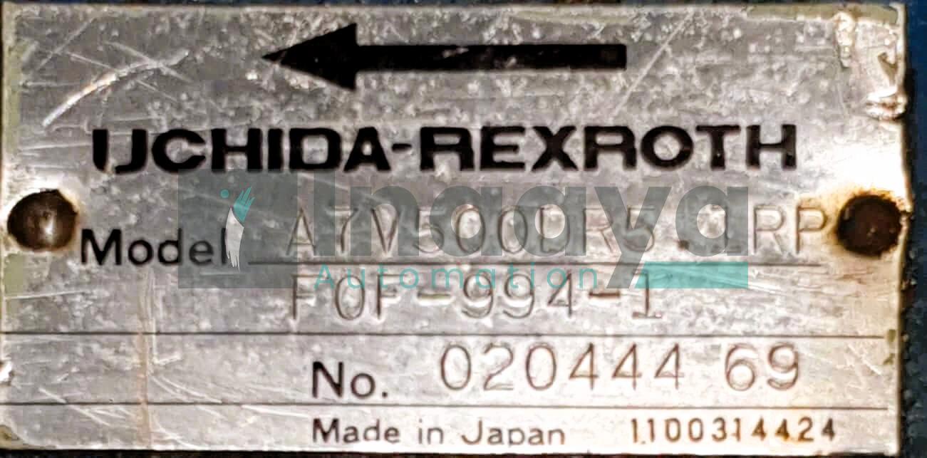 UCHIDA - REXROTH A7V AXIAL PISTON VARIABLE DISPLACEMENT PUMP - A7V500DR5.1RPFOF-994-1