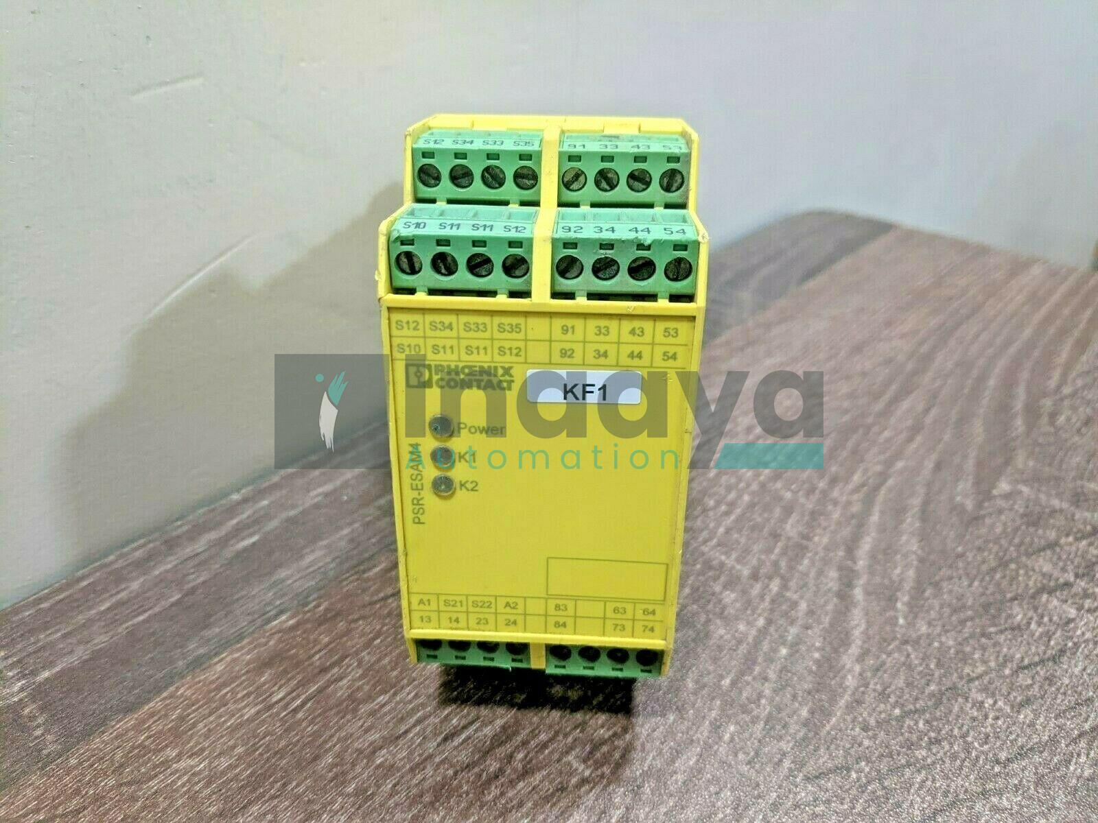 PHOENIX CONTACT PSR-SCP- 24UC/ESAM4/8X1/1X2 SAFETY RELAY