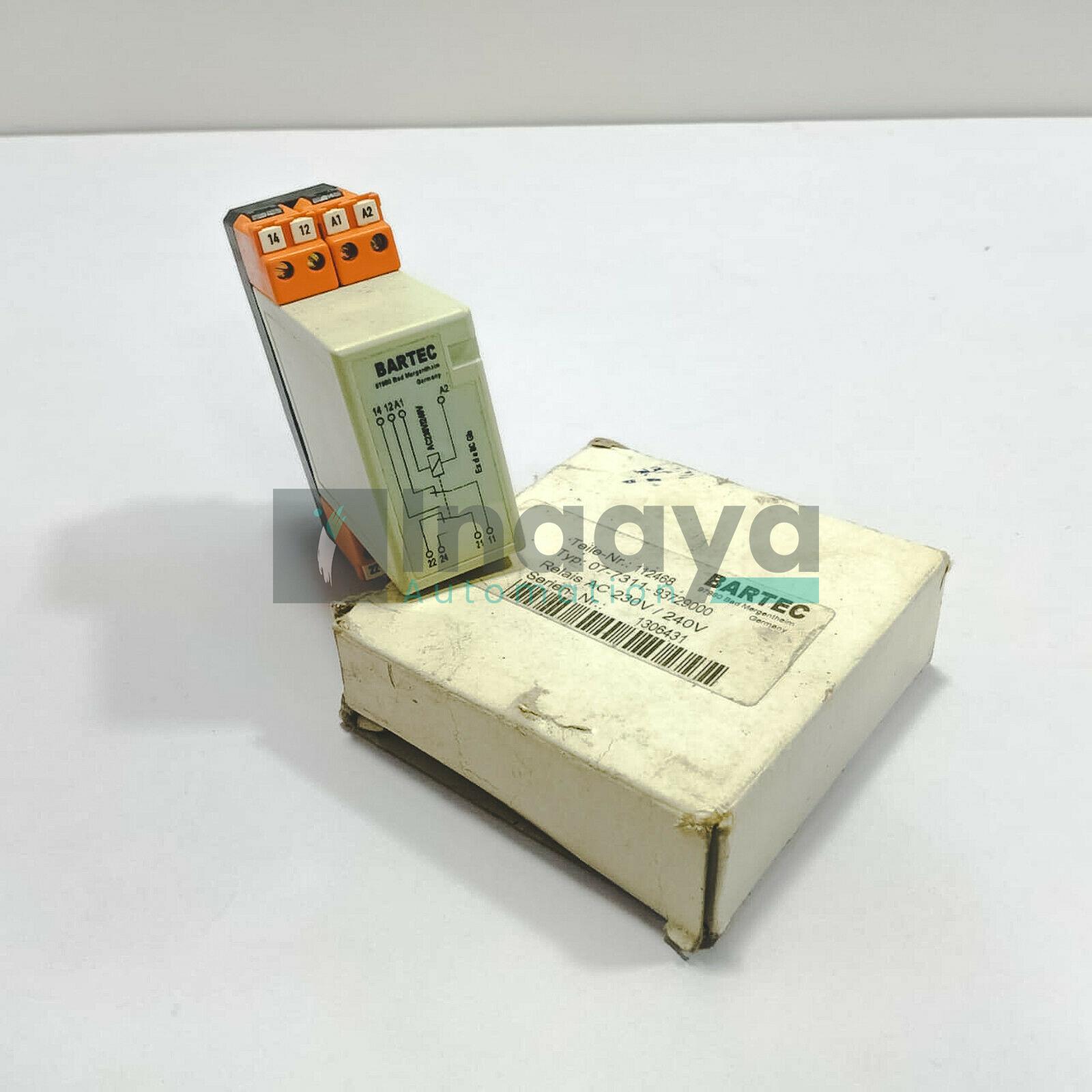 Bartec 07-7311-93729000 Changeover Contacts Relay