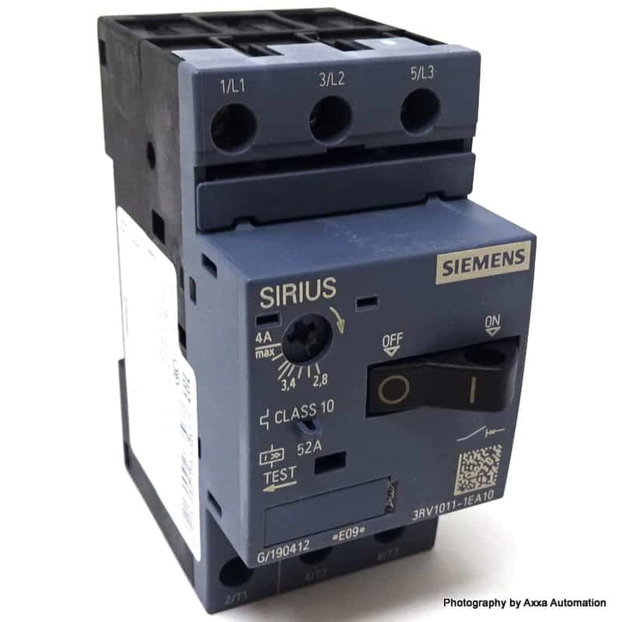 SIEMENS 3RV1011-1EA10 40 AMP CIRCUIT BREAKER 