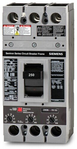SIEMENS HFD63F250 250A CIRCUIT BREAKER FRAME    
