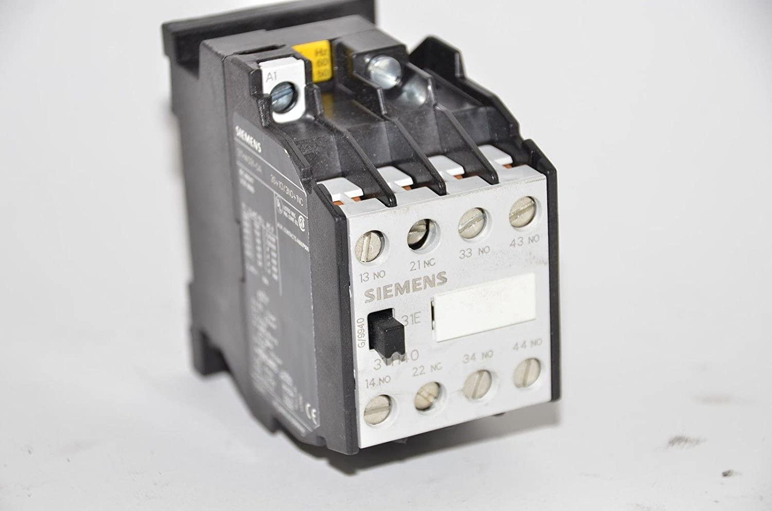  SIEMENS 3TH4031-0A 16 AMP CONTACTOR