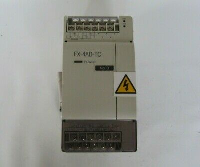 MITSUBISHI FX-4AD-TC PLC ANALOG BLOCK