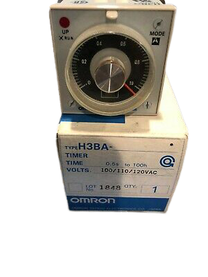 OMRON H3BA-DC24 5 AMP TIMER