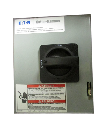 EATON CORPORATION CUTLER HAMMER DR-3040UG ROTARY SWITCH