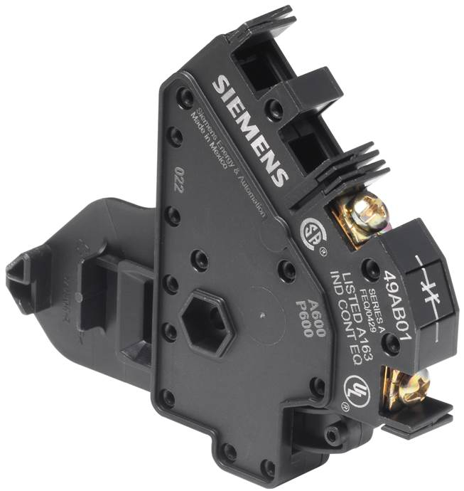 SIEMENS FURNAS ELECTRIC CO 49AB10 AUXILIARY CONTACT