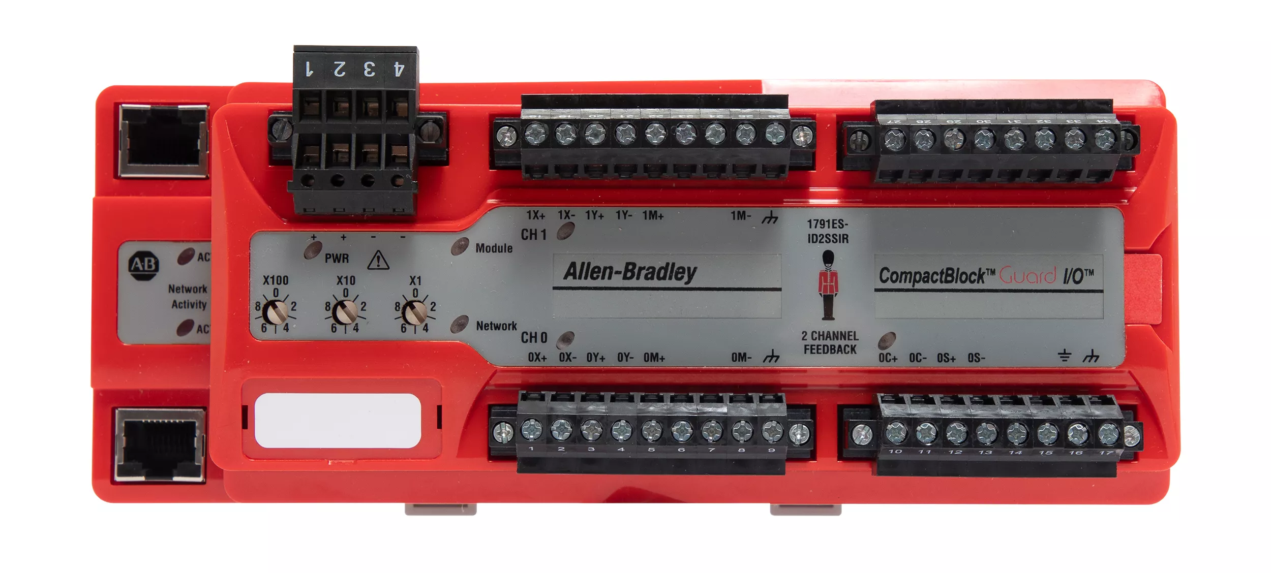 ALLEN BRADLEY 1791DS-IB12 DEVICENET SAFETY COMPACTBLOCK INPUT MODULE
