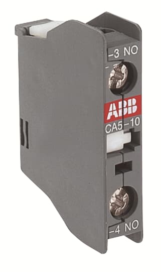 ABB CA5-01 AUXILIARY CONTACT BLOCK 1SBN010010R1001 9x ABB