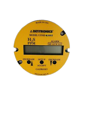 DET-TRONICS U9500 B2002 REV B - H2S 006259-005 / U9500B2002