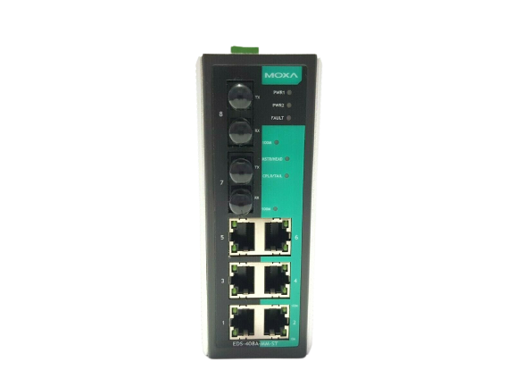 MOXA EDS-408A-MM-ST ENTRY LEVEL MANAGED ETHERNET SWITCH