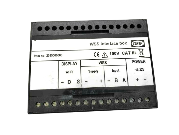 DEIF WSS Interface box 2035000006