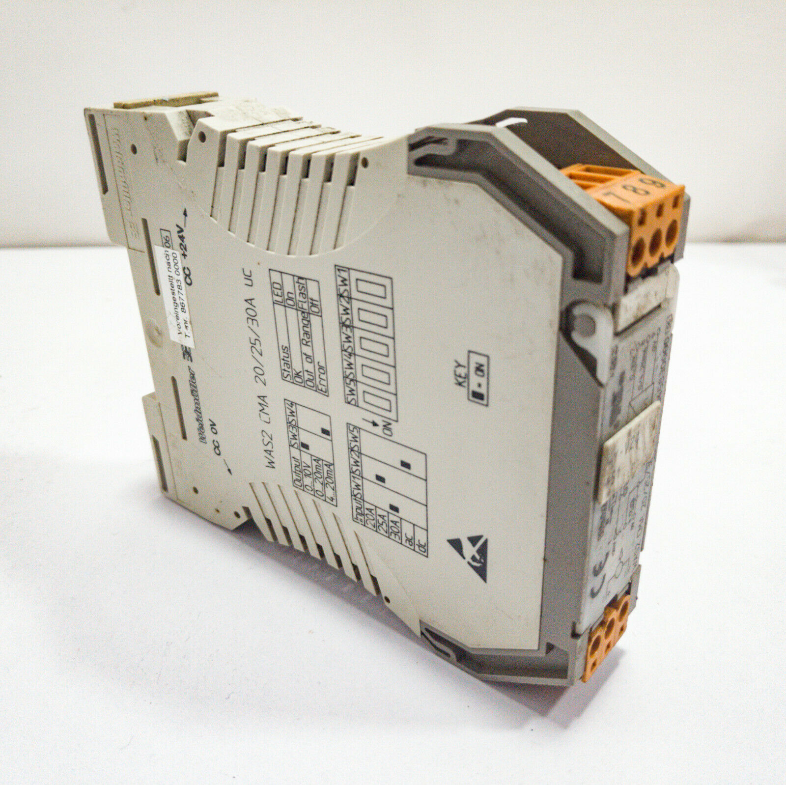WEIDMULLER WAS2-CMA-20/25/30AUC SIGNAL CONDITIONER RELAY