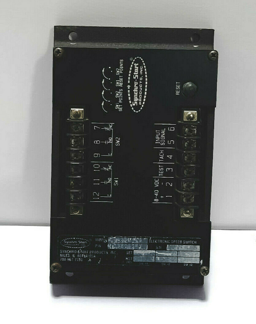 Synchro-Start ESSE-2AM 23505283 Electronic Speed Switch