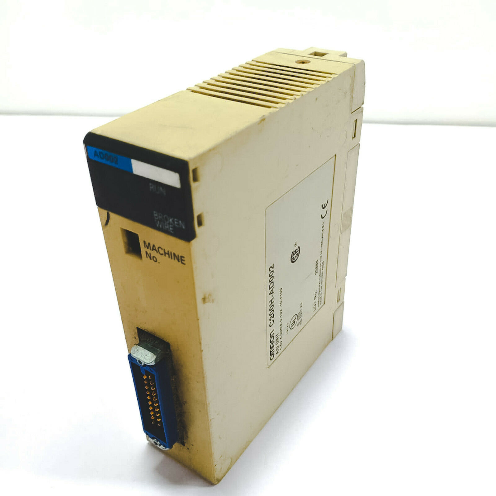 OMRON C200H-AD002 SYSMAC 8 CHANNEL ANALOGUE INPUT MODULE