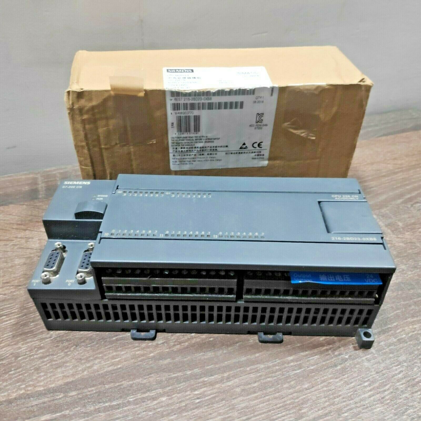 SIEMENS 6ES7216-2BD23-0XB8 SIMATIC S7-200 CPU CN 226 COMPACT UNIT PLC 