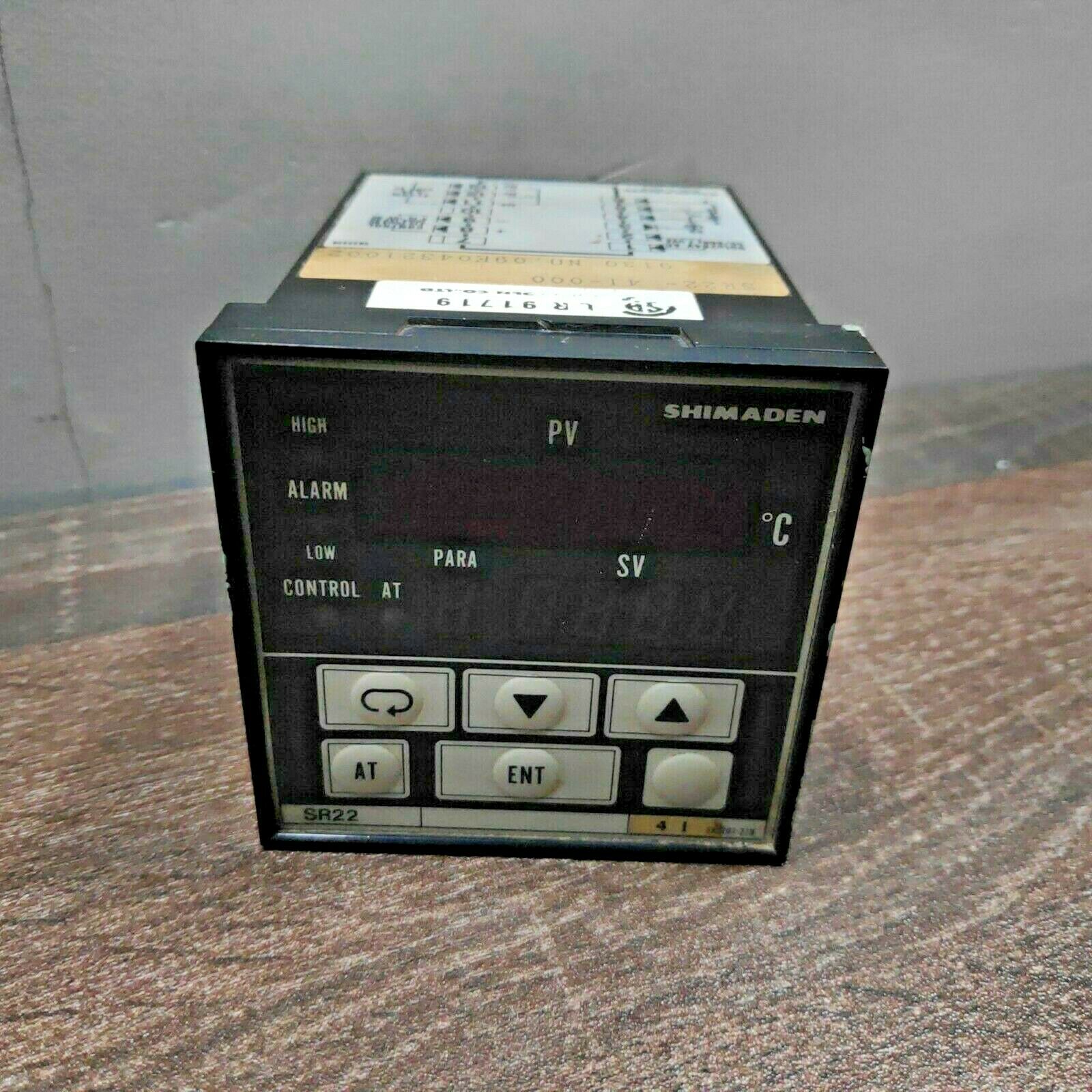 SHIMADEN SR2201-21B | SR22-4I-000 Digital Temperature Controller 