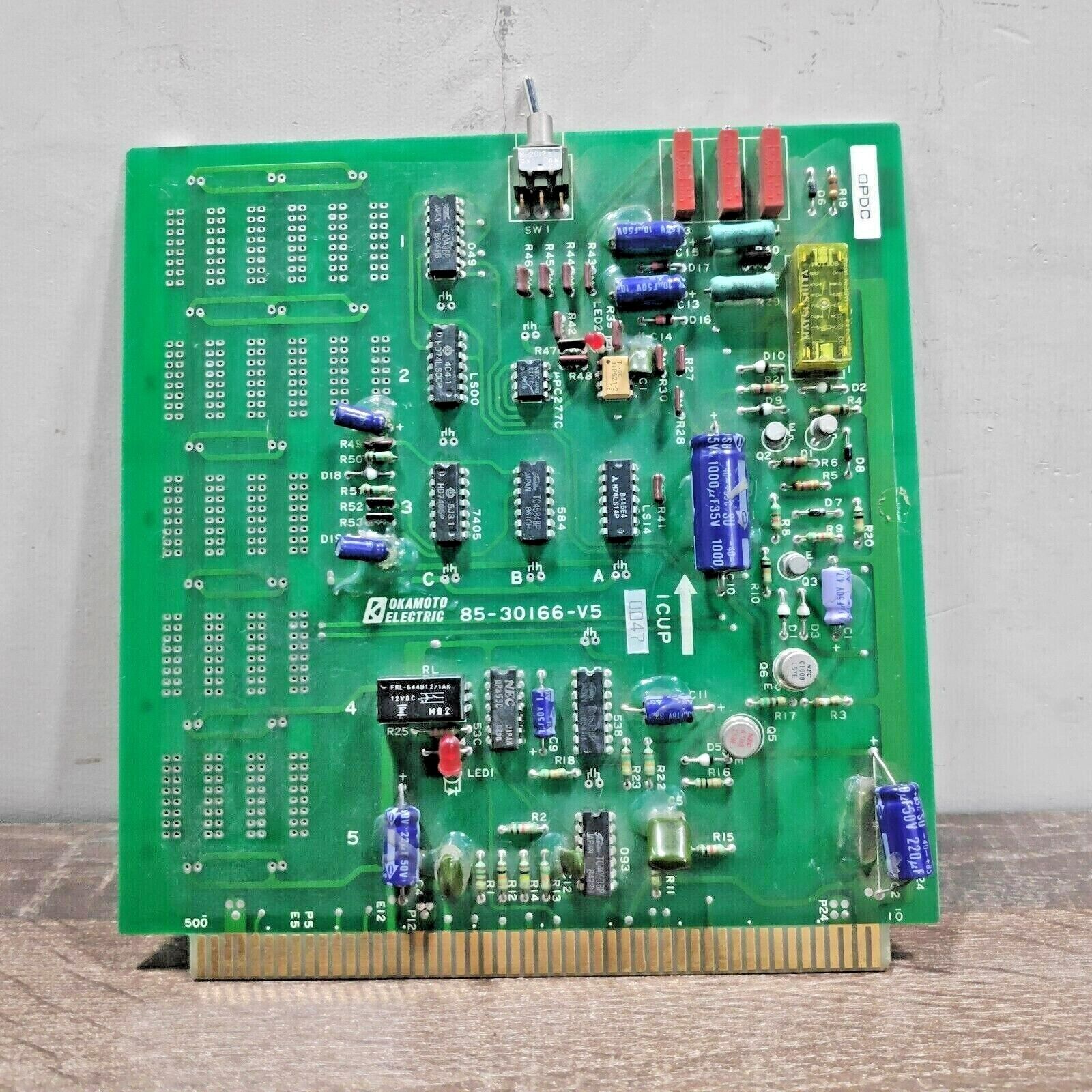 OKAMOTO ELECTRIC 85-30166-V5 PCB