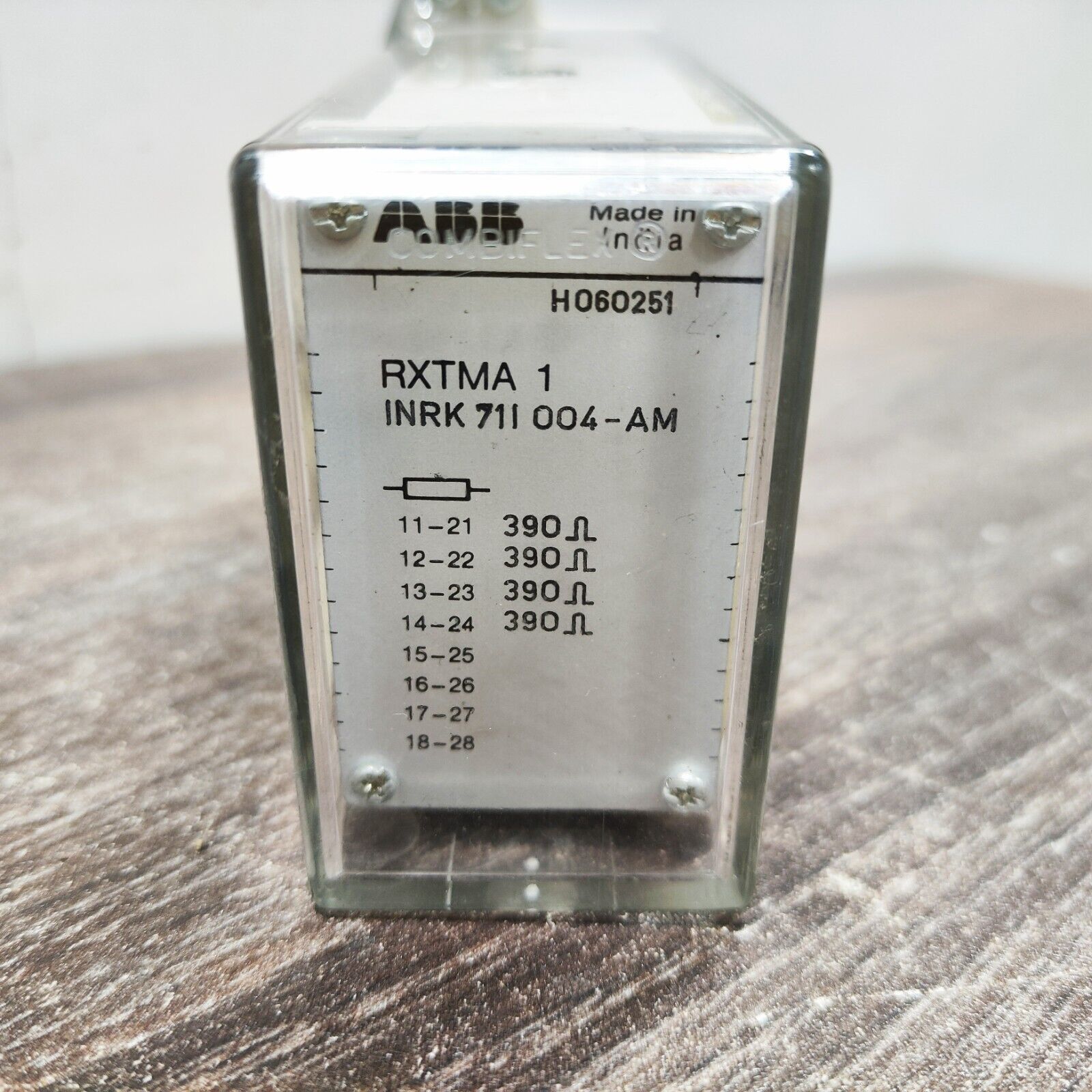 ABB RXTMA 1 IN RK 711 004-AM