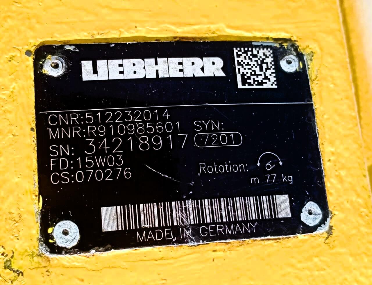 Liebherr R910985601 CNR:512232014