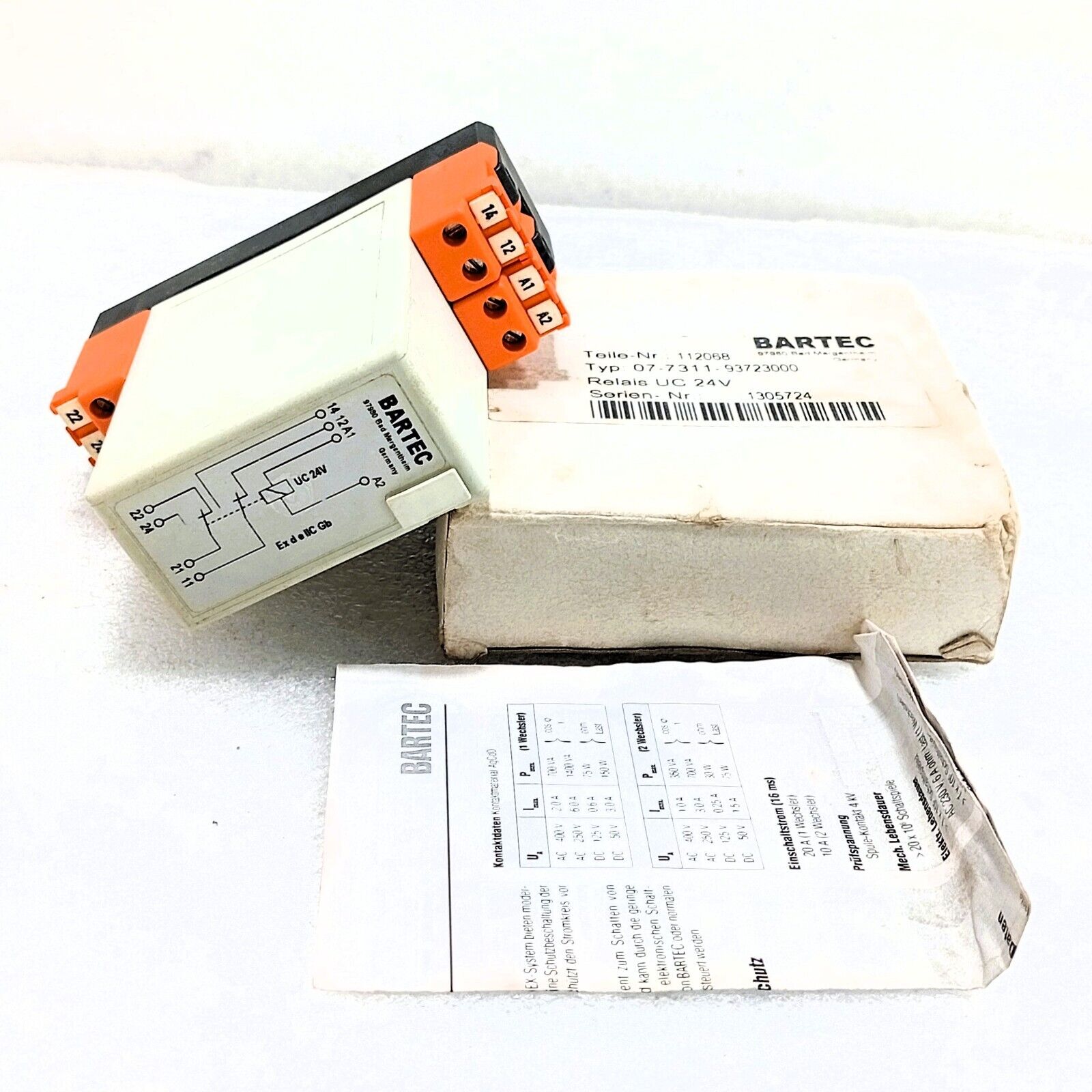 BARTEC 07-7311-9372/3000 RELAY