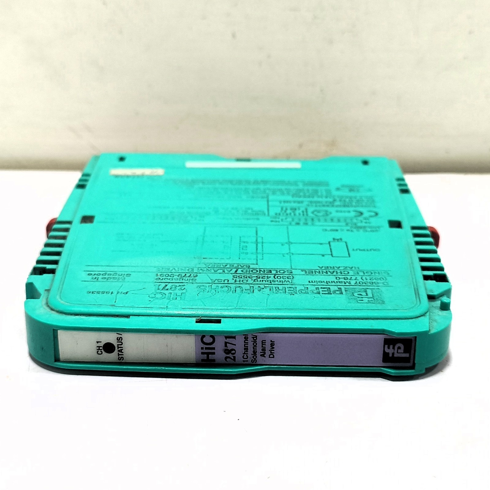 PEPPERL & FUCHS HIC2871 1-CHANNEL ISOLATED BARRIER