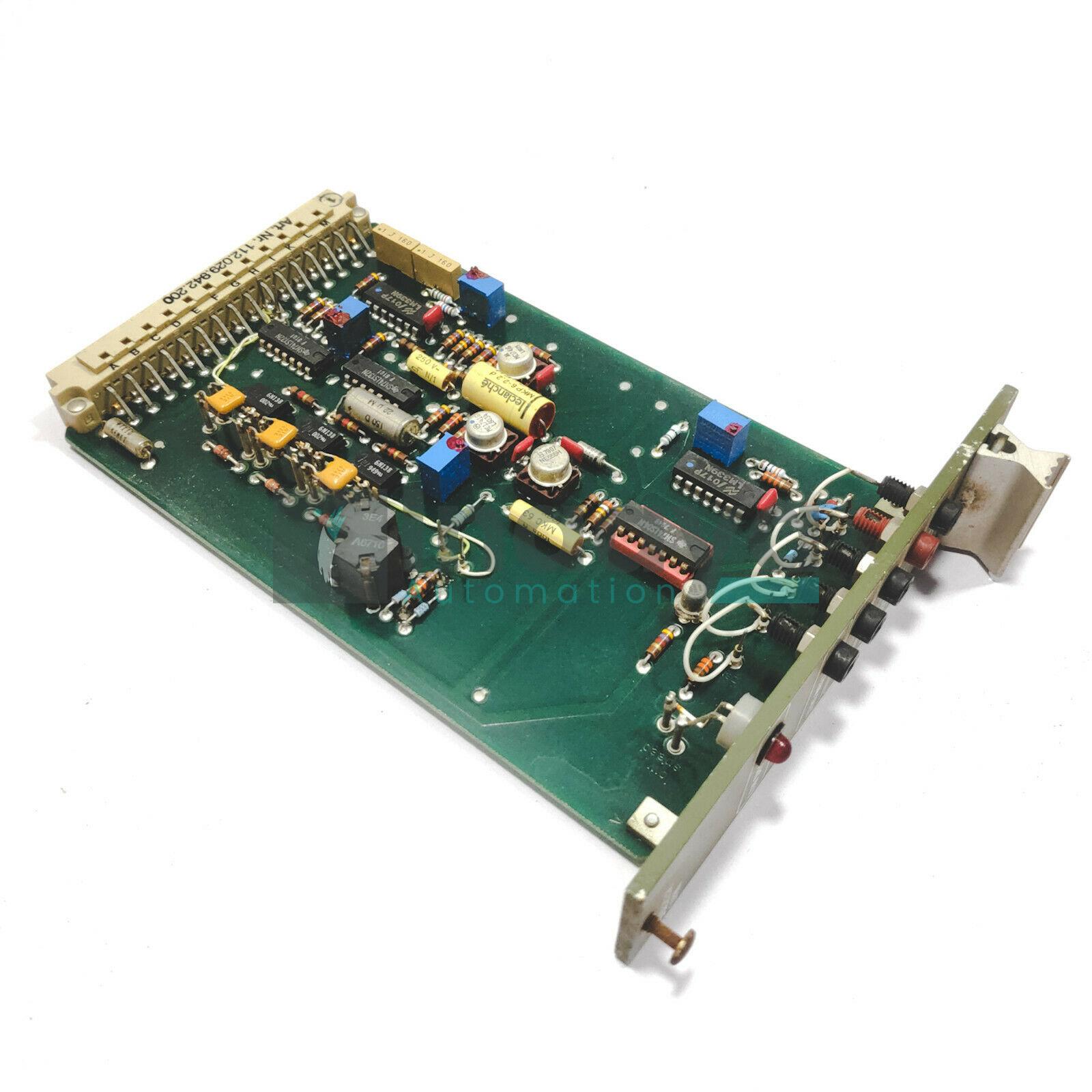 Sulzer 112.023.799.200 Sipwa Signal Conditioning PC Board