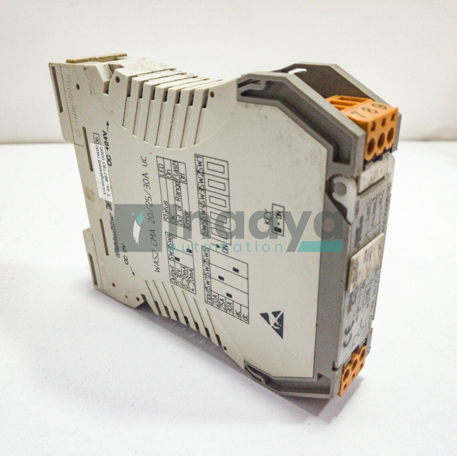 WEIDMULLER WAS2-CMA-20/25/30AUC SIGNAL CONDITIONER RELAY