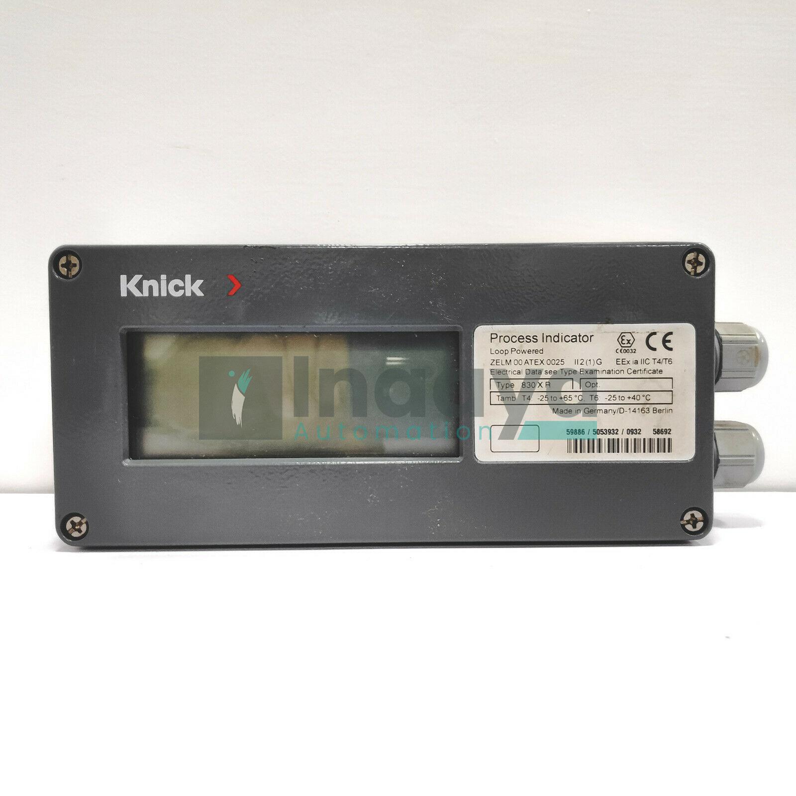 KNICK 830XR LOOP-POWERED DIGITAL PROCESS INDICATOR
