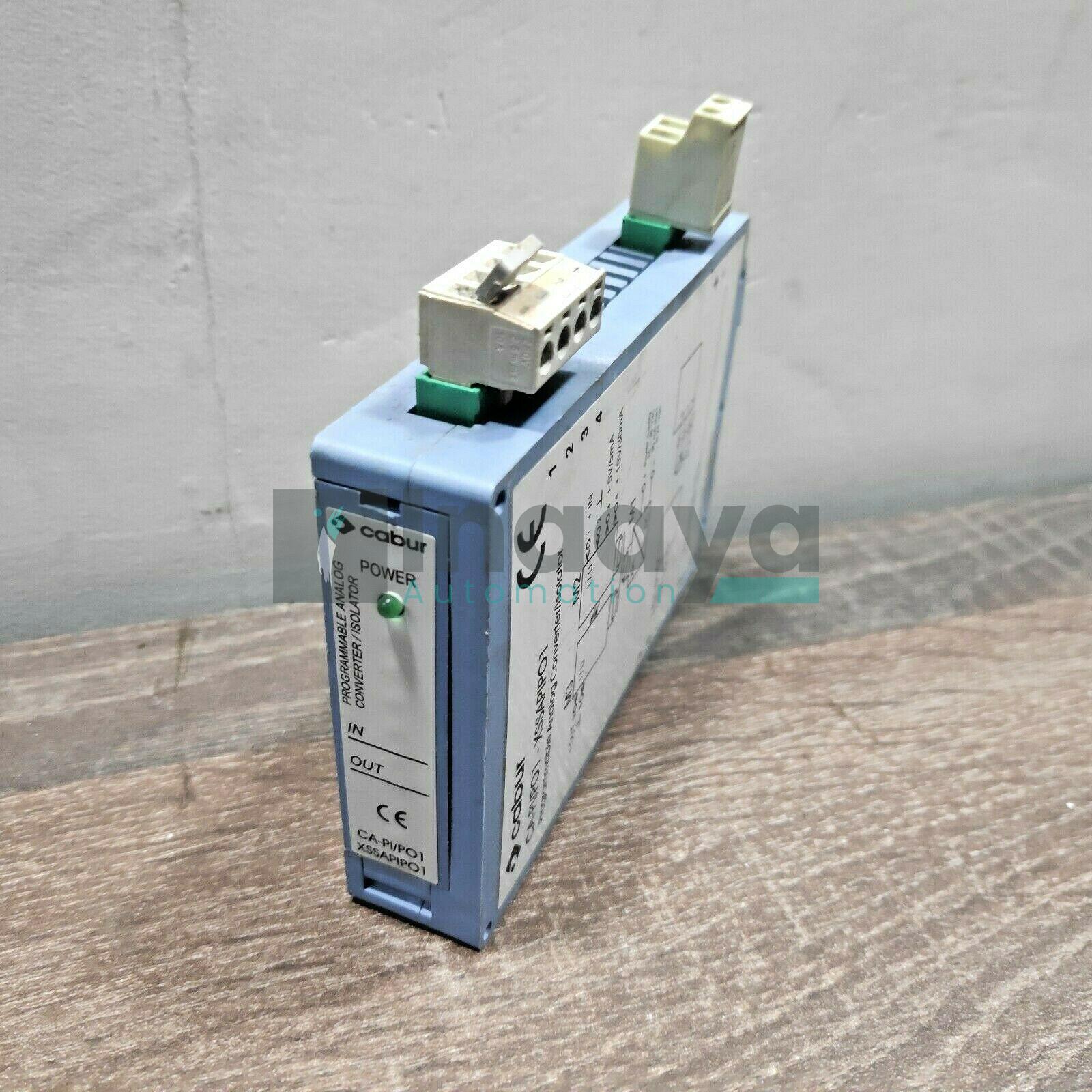 CABUR CA-PI/PO1 - XSSAPIPO1 PROGRAMMABLE ANALOG CONVERTER/ISOLATOR