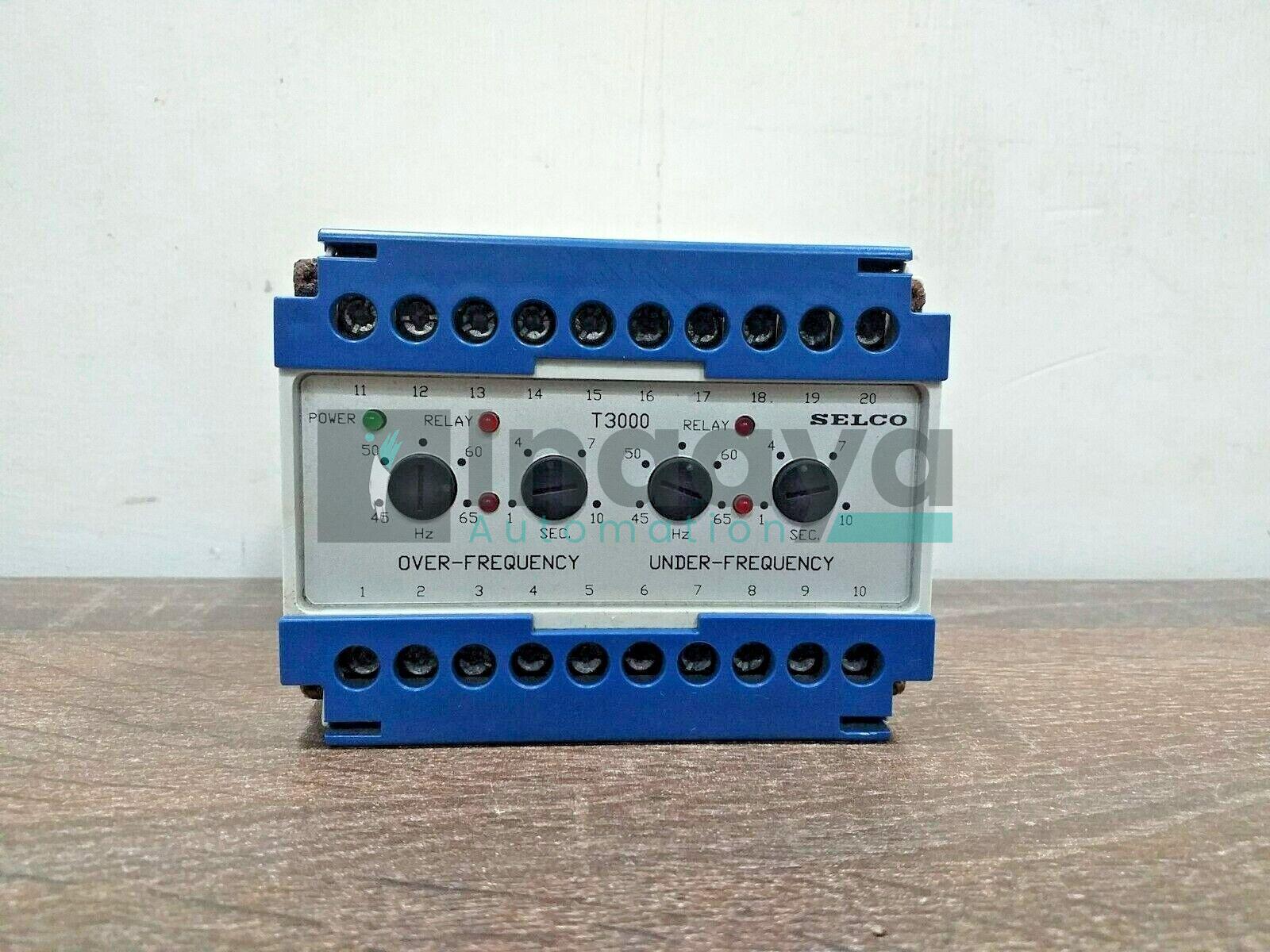 SELCO T3000-01 FREQUENCY RELAY