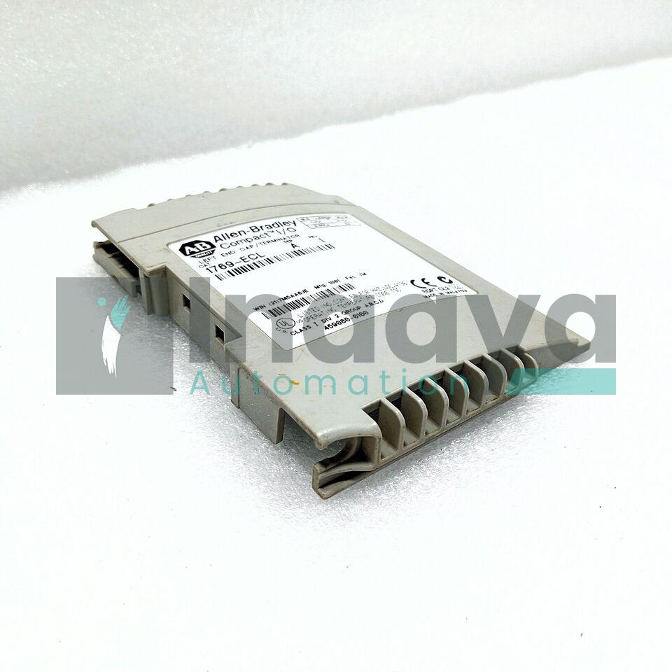 ALLEN BRADLEY 1769-ECL END CAP LEFT COMPACTLOGIX TERMINATOR COMPACT I/O