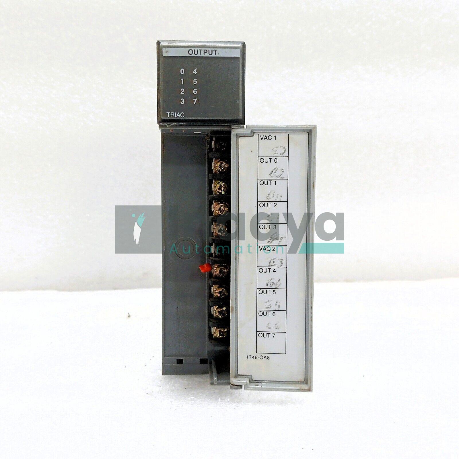 ALLEN BRADLEY 1746-OA8 DIGITAL OUTPUT MODULE