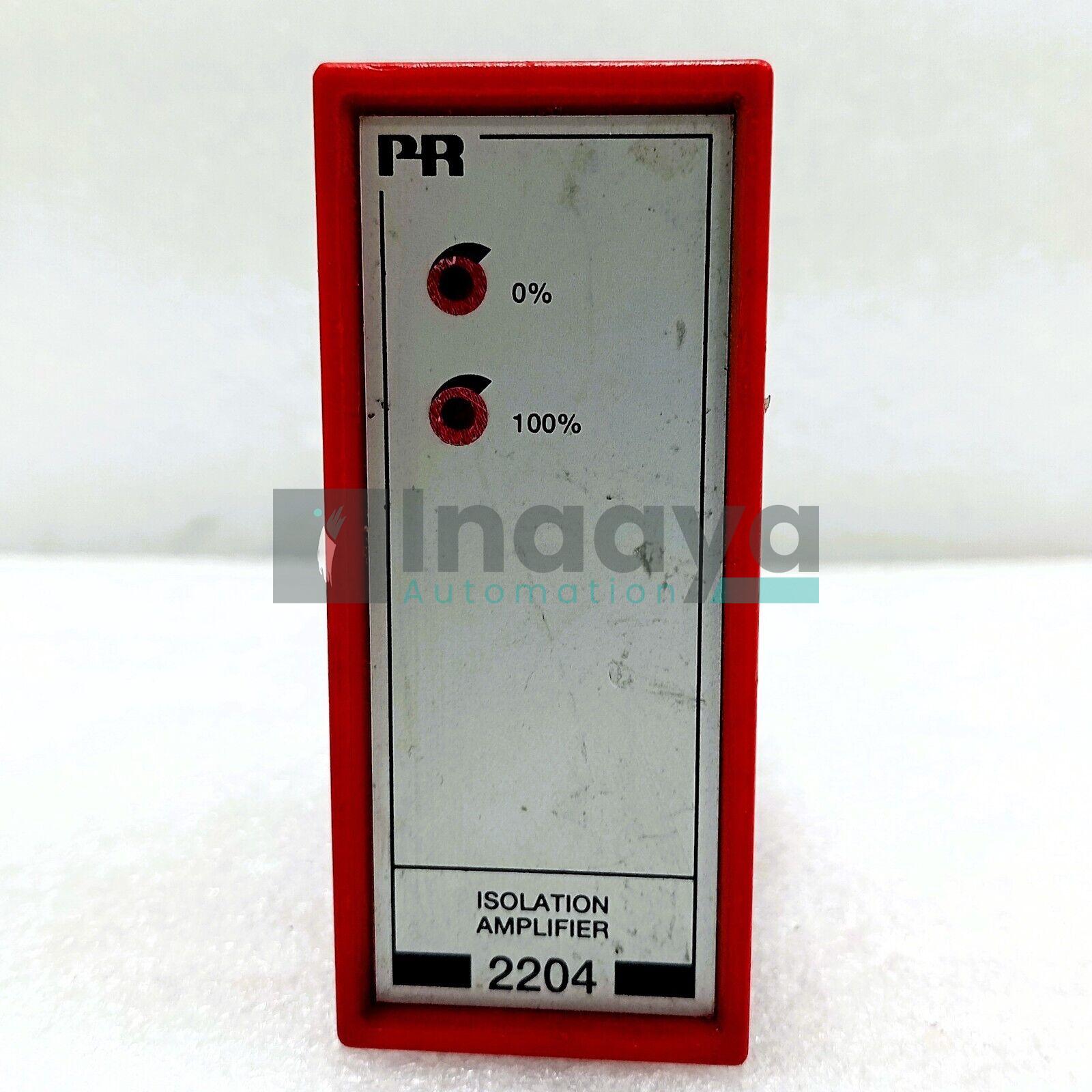 PR ELECTRONICS 2204 B2 ISOATION AMPLIFIER