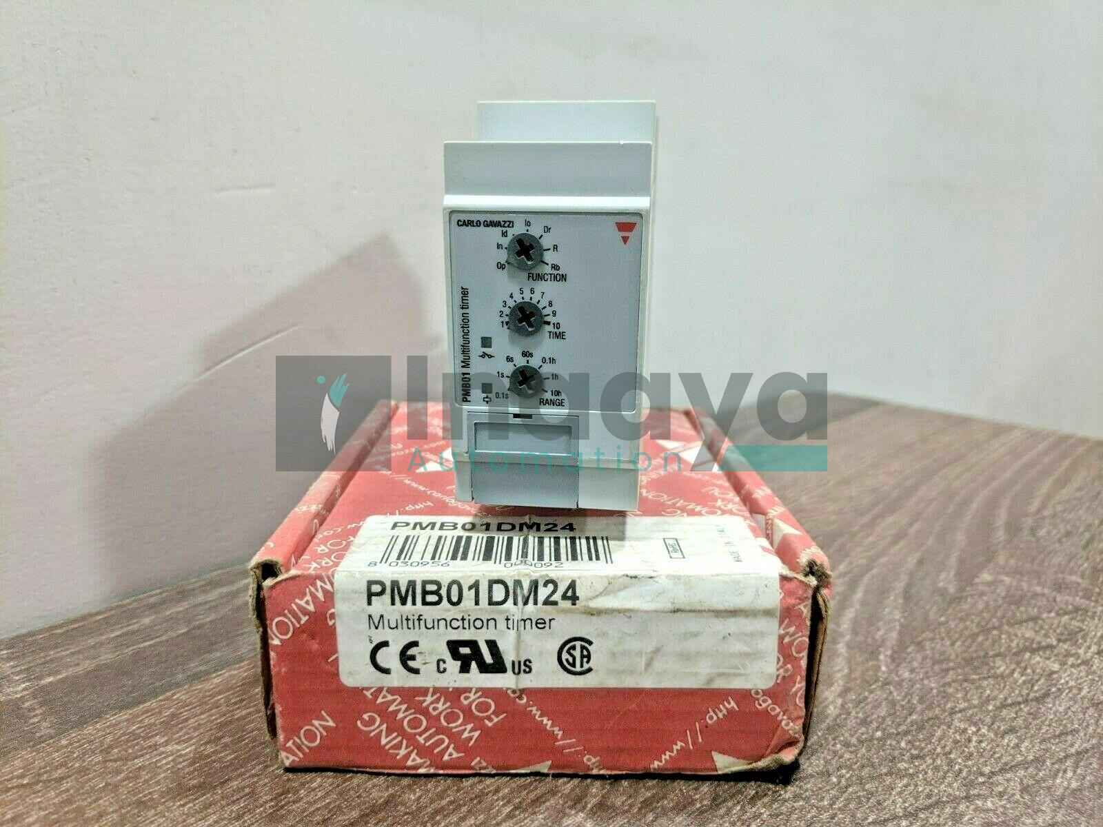 Carlo Gavazzi PMB01DM24 Timer Multifunzione 24-240V AC/DC - Usato Testato Funzionante