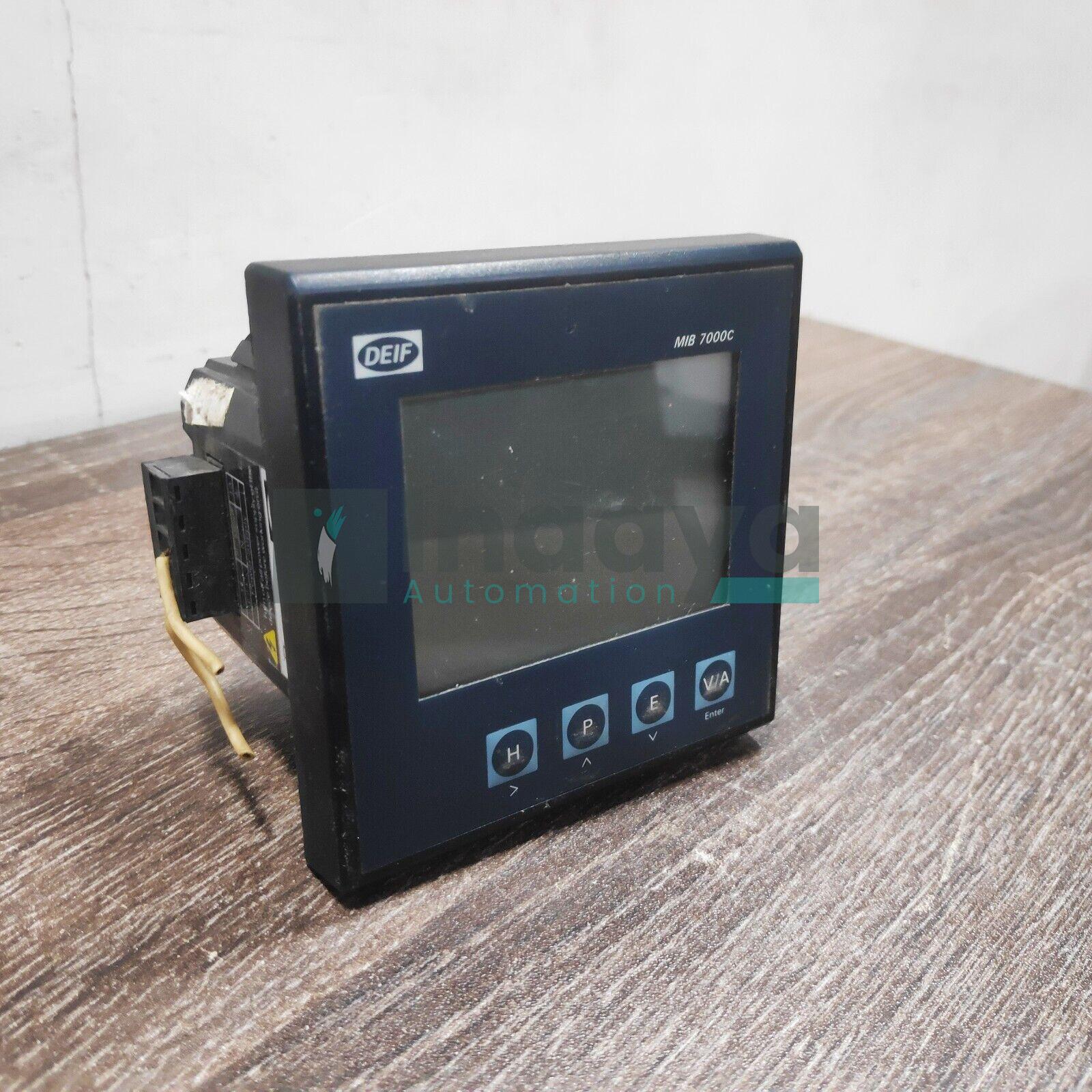 DEIF MIB 7000C multi-instrument for measurements and monitoring