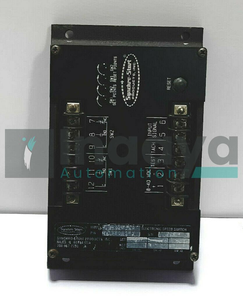 Synchro-Start ESSE-2AM 23505283 Electronic Speed Switch