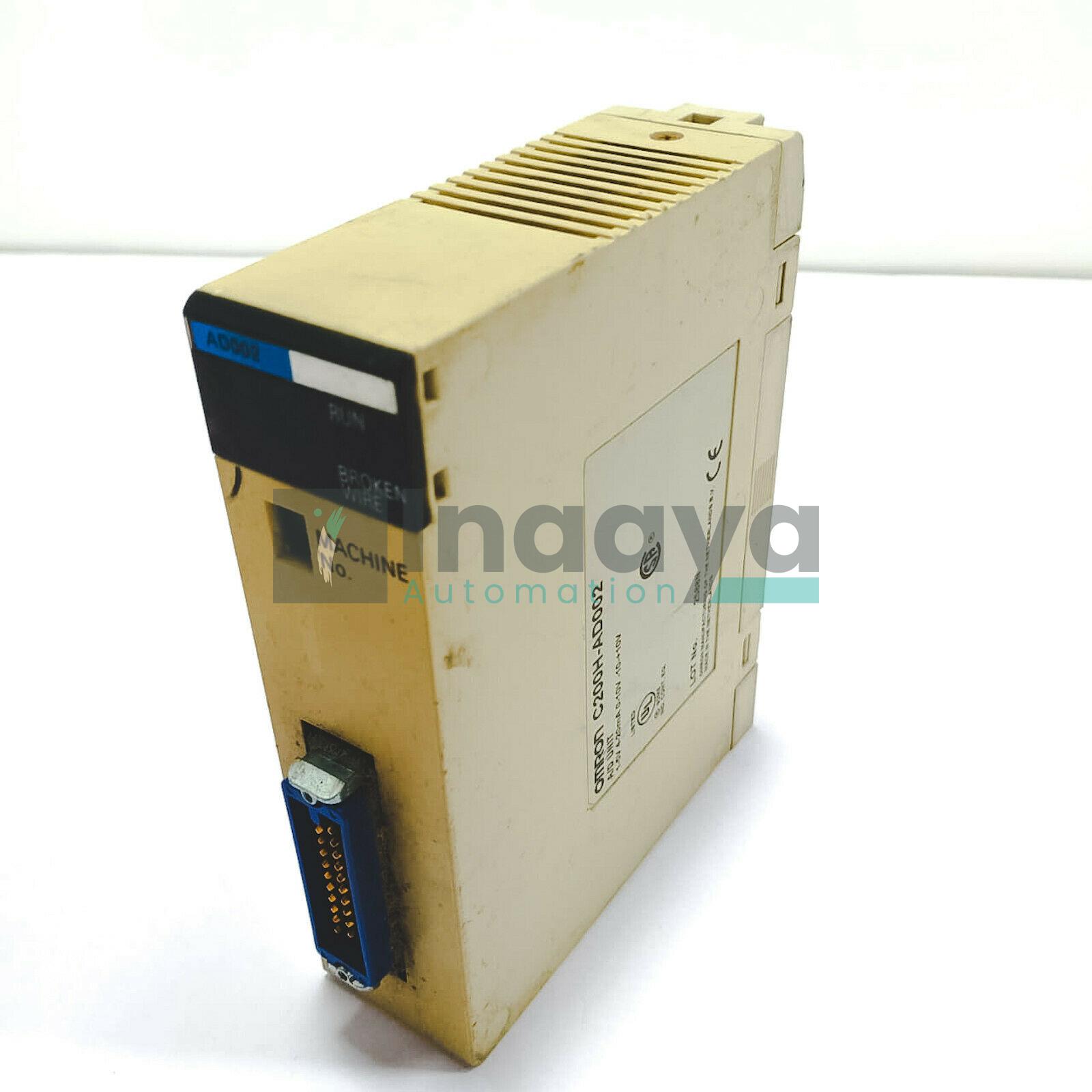 OMRON C200H-AD002 SYSMAC 8 CHANNEL ANALOGUE INPUT MODULE