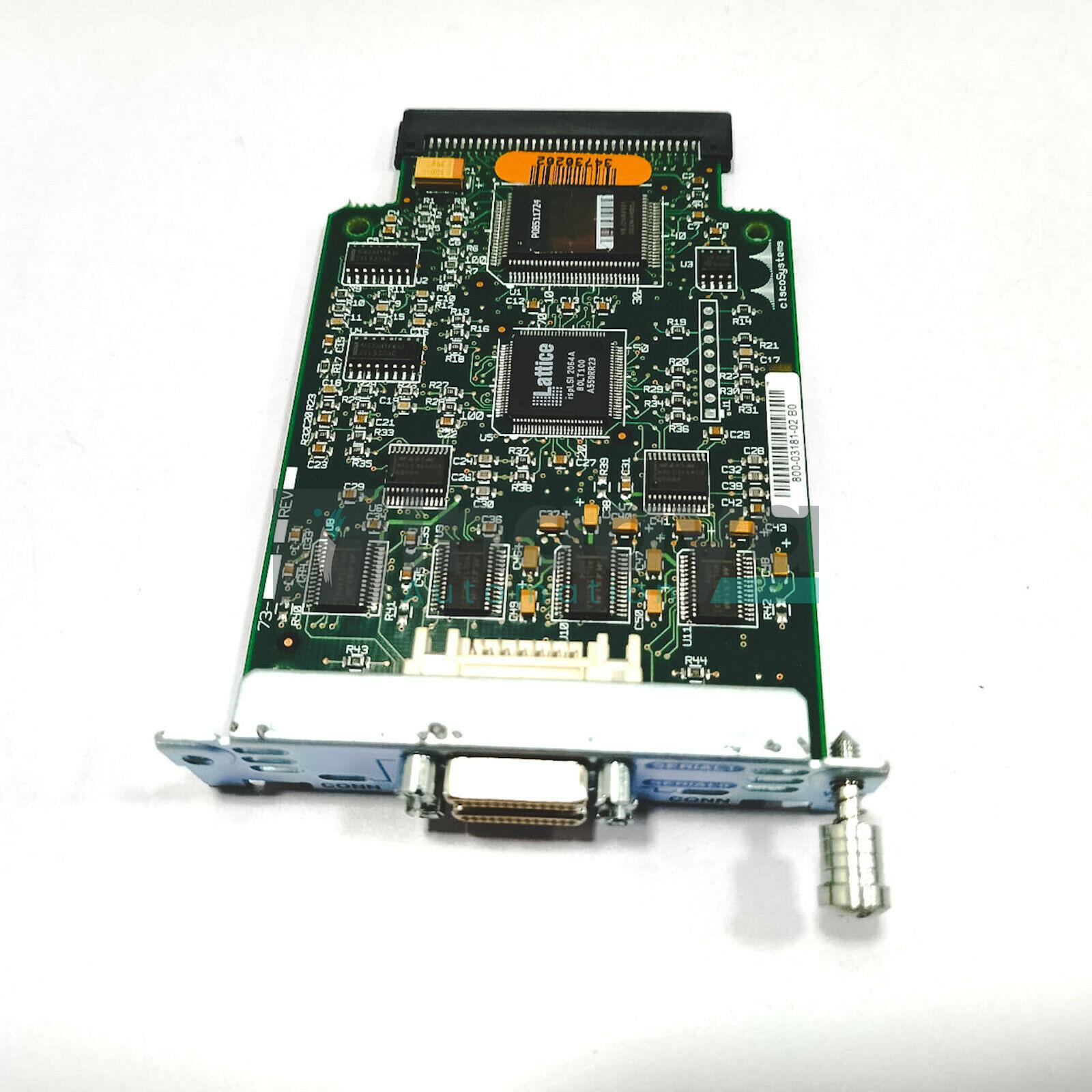Cisco 73-2847-04 B0 WIC2T 2 Port Serial Module Card