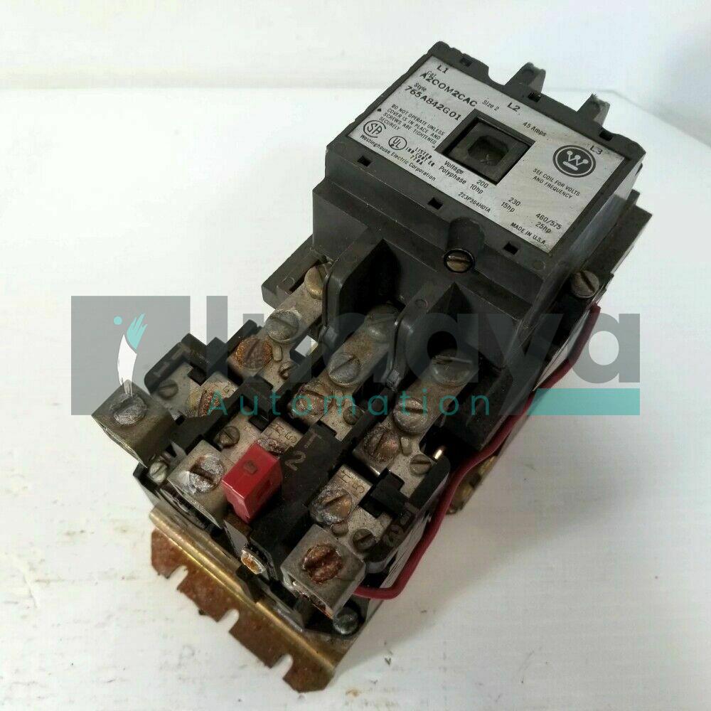 WESTINGHOUSE A200M2CAC 45AMP 3POLE Contactor