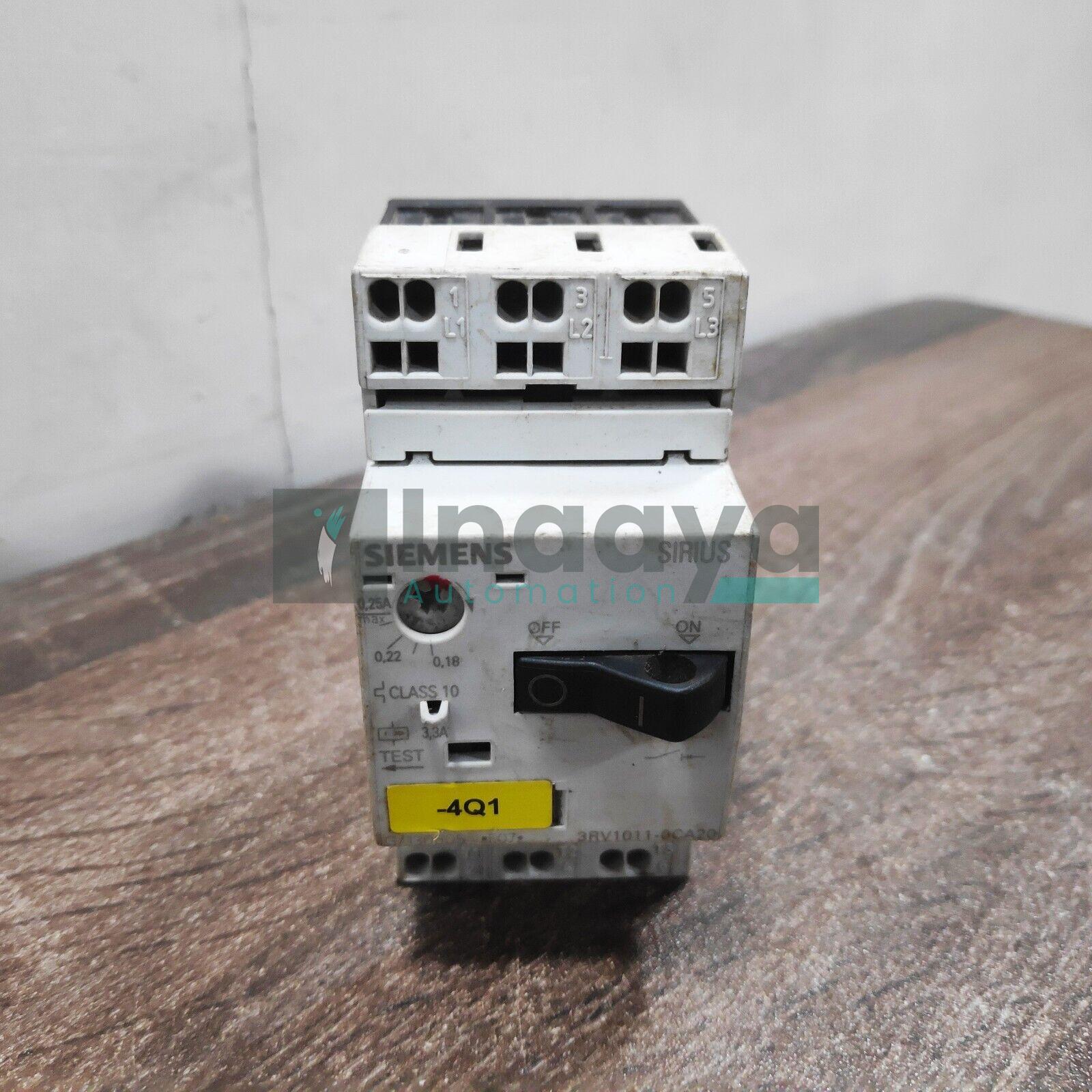 Siemens 3RV1011-0CA20 - Circuit Breaker