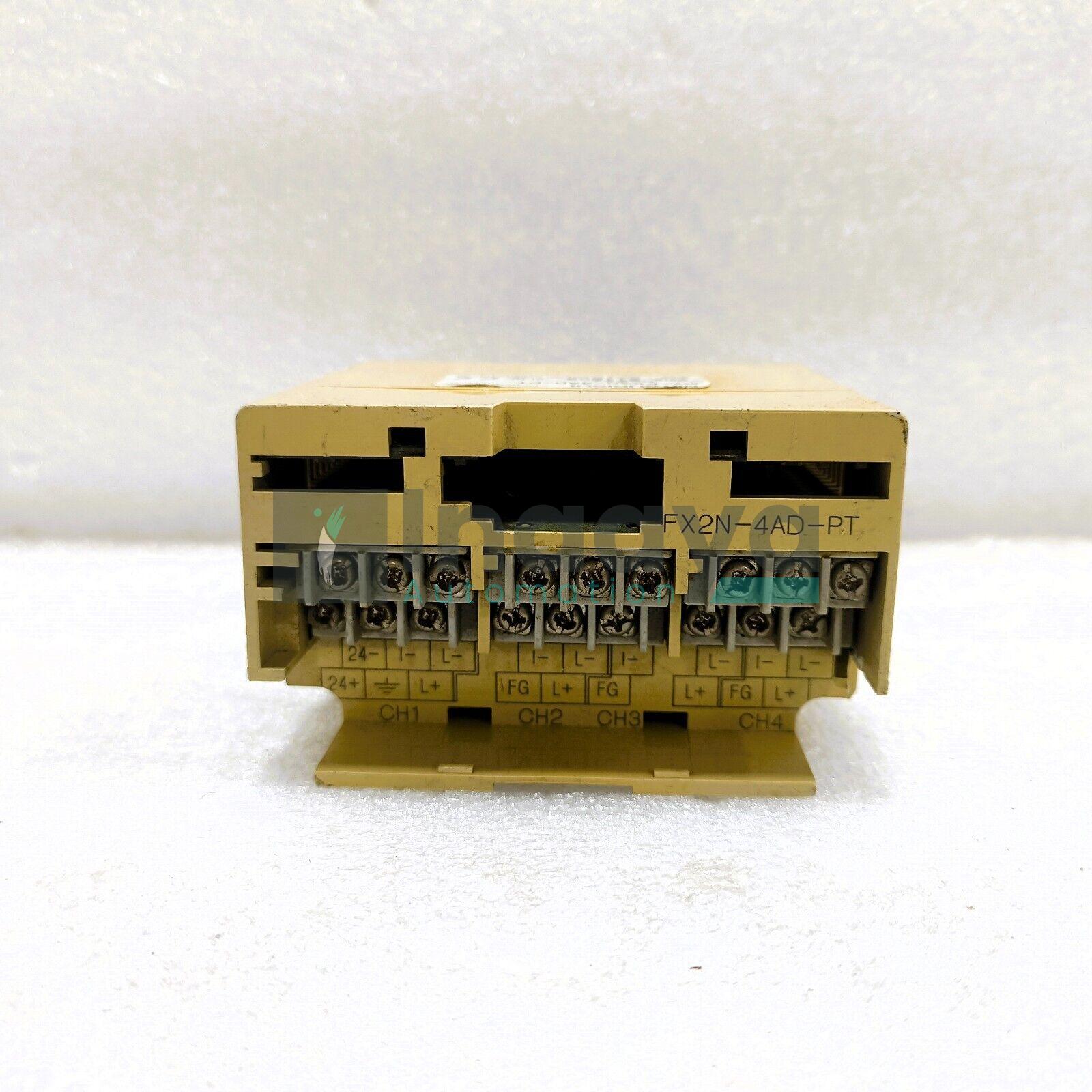 MITSUBISHI FX2N-4AD-PT I/O MODULE