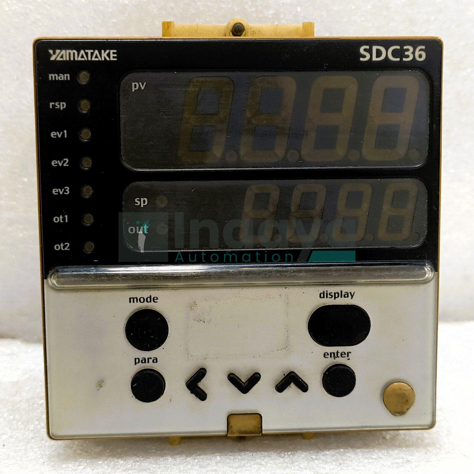 YAMATAKE C36TVCUA1100 SDC36 DIGITAL PID CONTROLLER