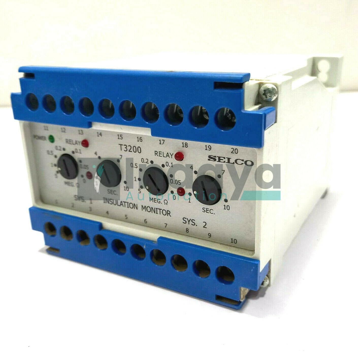 SELCO T3200-00 Insulation Monitoring Relay