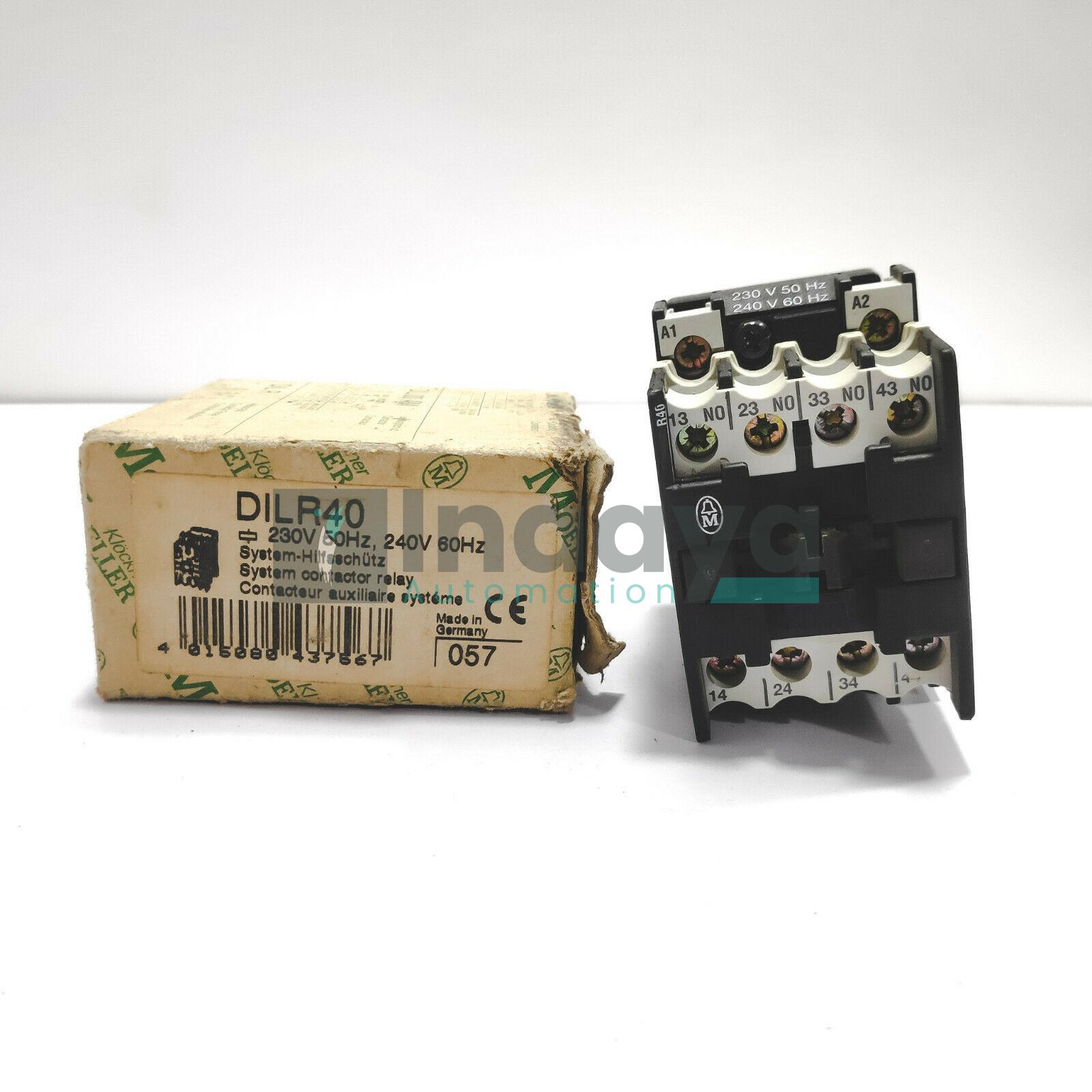 MOELLER DILR-40 16A AUXILIARY CONTACTOR