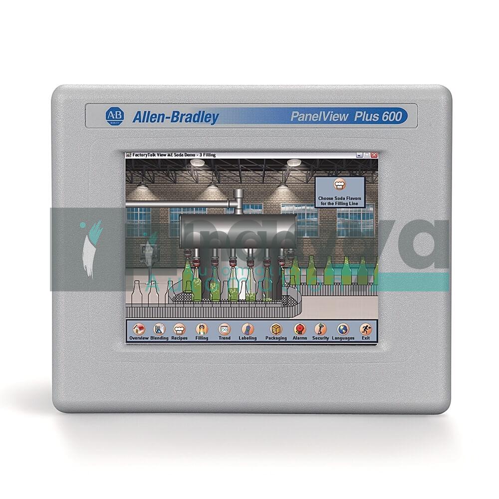 Allen Bradley 2711PC-T6M20D8 - 5.7 inch Grayscale Touch Screen HMI