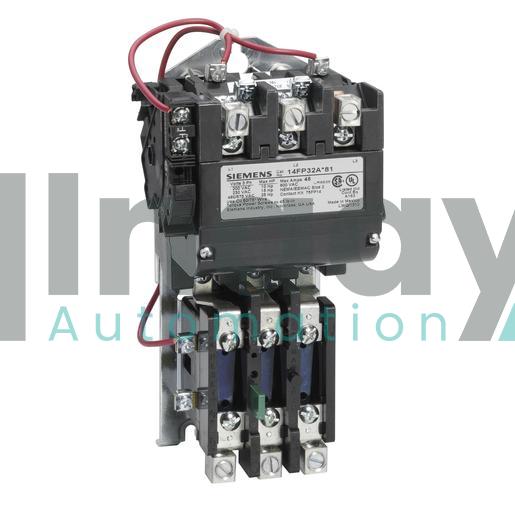  SIEMENS 14FP32AA81 25HP MAX STARTER 