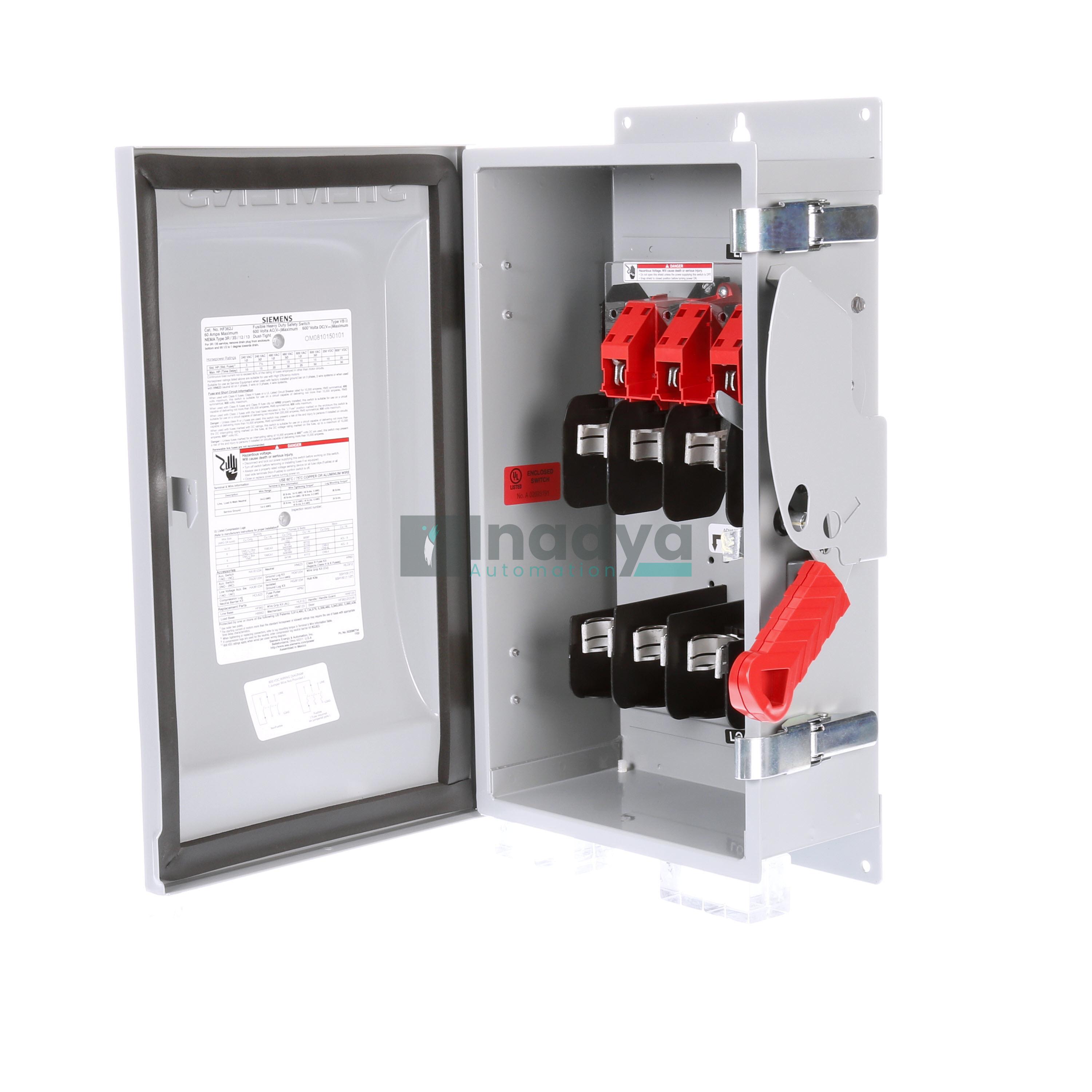 SIEMENS HF362J SAFETY PULL SWITCH