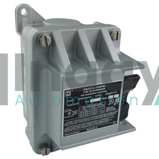 SCHNEIDER ELECTRIC SQUARE D 2510KR2 MANUAL SWITCH