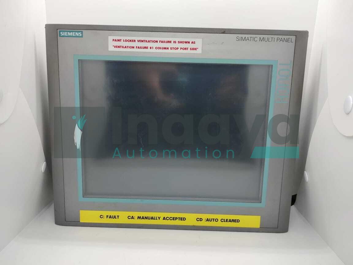 SIEMENS 6AV6 644-0AA01-2AX0 MP 377 12\'\' TOUCH PANEL