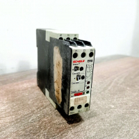 SCHIELE ERS ON-DELAY TIMER 0.05 SECOND 300 HOUR 110 - 240 VAC 24 VDC DRM W/ RELAY OUTPUT LED LIGHTS